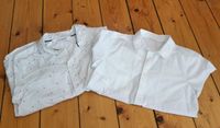 H&M, 2 Hemden, weiß und weiß mit Sternchen, Gr. 134 Nordrhein-Westfalen - Paderborn Vorschau