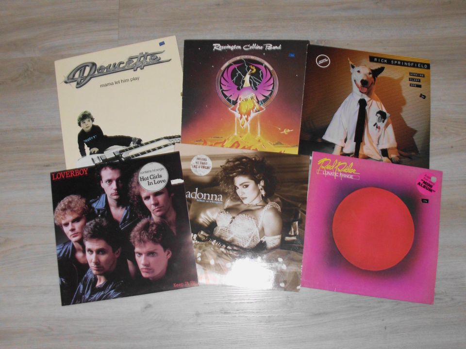 LP, Vinyl 70/ 80 er Jahre Konvolut 6 Stück in Gedern