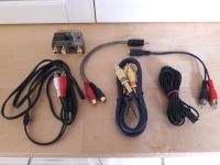 CHINCH KLINKE SCART TV AUDIO VIDEO KABEL ADAPTER SET GOLD Stuttgart - Vaihingen Vorschau