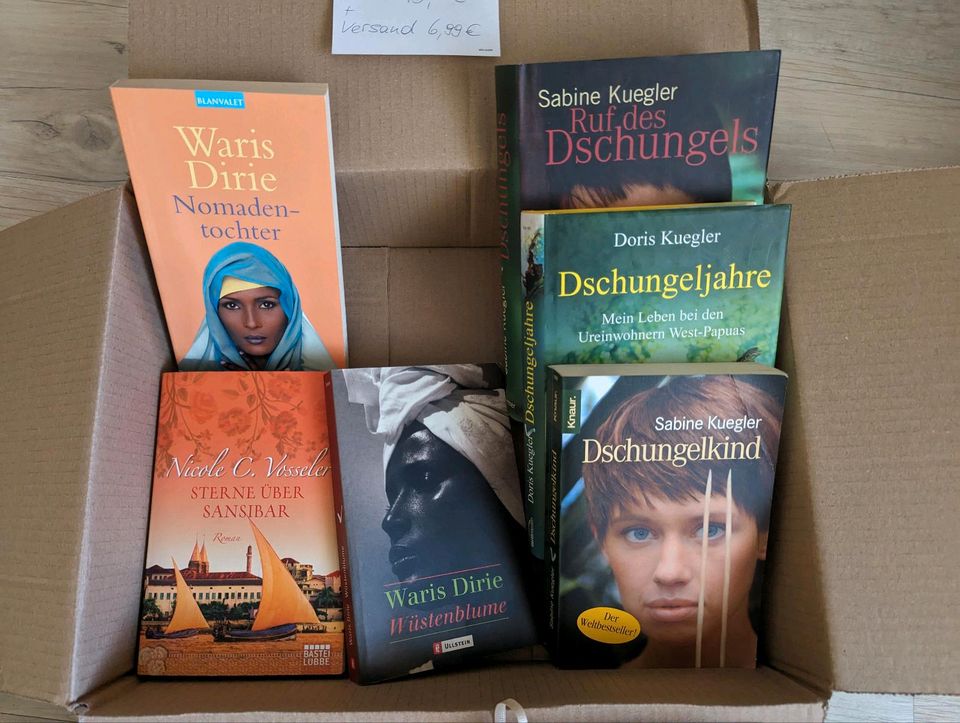 Liebe Leser - Biete Bücherpaket Das Leben in fremden Ländern in Crimmitschau