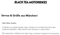 Black Tea Motorbikes Gutschein im Wert von 1000€ Niedersachsen - Göttingen Vorschau