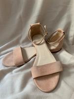 Sandalen rose rosa Hallhuber Wildleder Sommer Schuhe 39 München - Maxvorstadt Vorschau