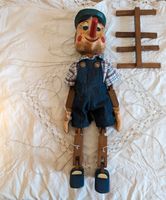 Große Marionette Pinocchio Holz gegliedert 46cm Bayern - Fürth Vorschau
