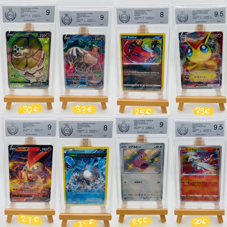 Amazing Rare Pokemon Karten, Original & Deutsch, Rayquaza, Celebi in Potsdam