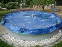 Stahlwandpool, Pool, 3,5m x 0,9m + Sandfilteranlage + Solaranlage Berlin - Biesdorf Vorschau