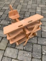 Holzspielzeug Flugzeug Lauflernwagen Nordrhein-Westfalen - Halver Vorschau