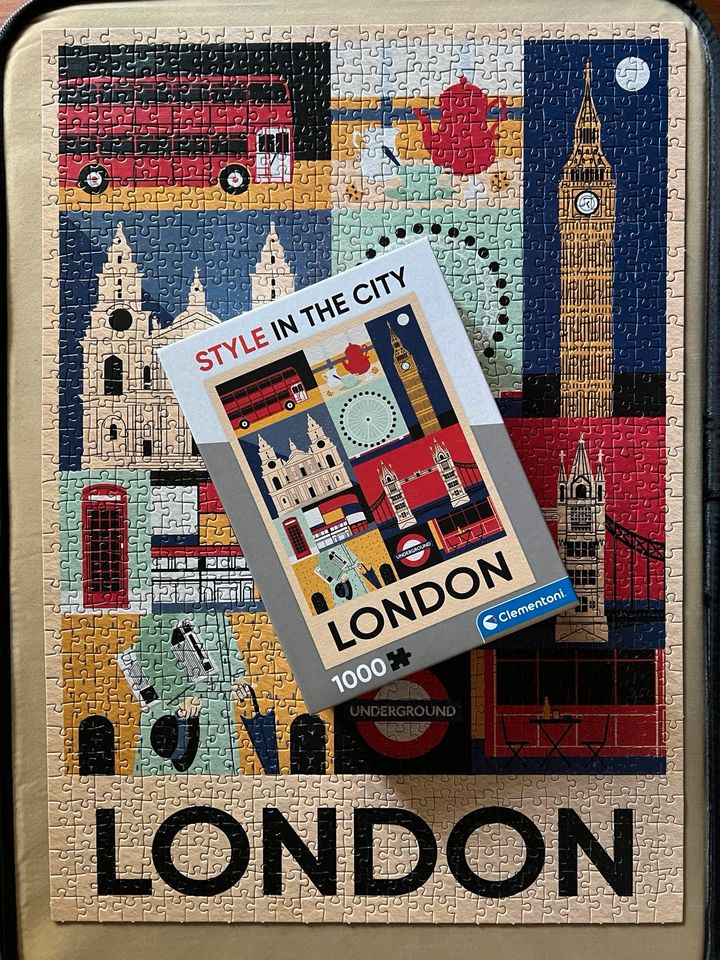 Clementoni Puzzle 1000 Teile Style in the City London in Berlin