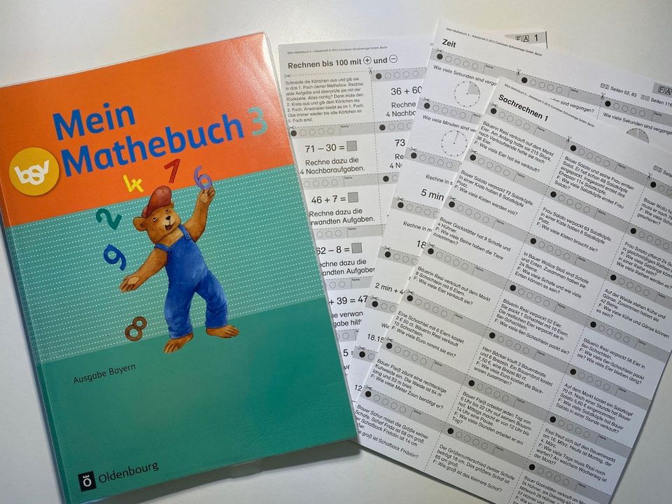 Mein Mathehbuch3, Grundschule Bayern, 3.Jahrgangsstufe, Schulbuch in Mühldorf a.Inn
