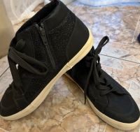 Walkx Woman Sneaker *Gr. 41* schwarz mit Glitzer Sachsen-Anhalt - Biederitz Vorschau