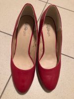 Buffalo High Heels Gr.41 aus rotem Lackleder Bayern - Schwandorf Vorschau