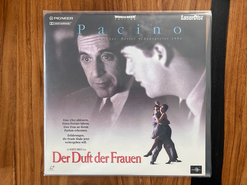 Der Duft der Frauen Laserdisc PAL Deutscher Ton Al Pacino in Leipzig