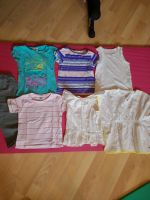 Blusen T-Shirts Tops 98 104 Mädchen Sommer weiß blau lila rosa Hessen - Philippsthal (Werra) Vorschau