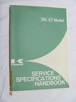 Kawasaki Service-Handbuch original Baden-Württemberg - Biberach an der Riß Vorschau