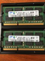 8GB Samsung 2x4 GB 2RX8 4GB DDR3 1600MHz PC3-12800S RAM Speicher Baden-Württemberg - Tübingen Vorschau