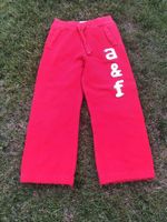 Abercrombie&Fitch Jogginghose Gr. S Gr. 134/140 rot Bayern - Harburg (Schwaben) Vorschau