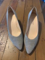 Peter Kaiser Pumps Leder Silber Metallic Beige Hochzeit Nude 38 Bayern - Erdweg Vorschau