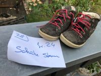 (28) Pepino Gr. 24 Sneaker Lauflernschuhe grau Leder Stern Köln - Worringen Vorschau