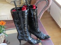 Lackstiefel schwarz Größe 40 Baden-Württemberg - Freiburg im Breisgau Vorschau