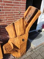 Holzkunst Stamm aus neuer echter Eiche ! Sachsen-Anhalt - Flechtingen Vorschau