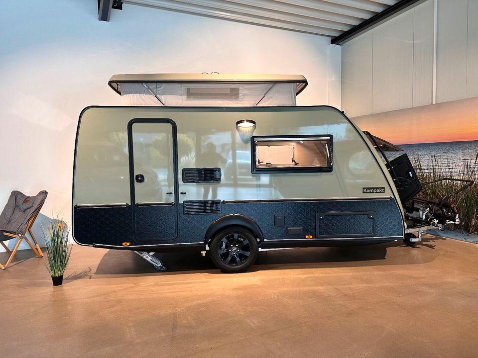 Kip Kompakt Travel Adventure mini caravan kleiner Wohnwagen in Hamburg