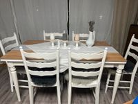 Ikea Ingatorp Tisch mit 8 Stühlen & Holzplatte Baden-Württemberg - Karlsruhe Vorschau