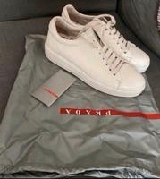 MyTheresa Original Prada Sneaker Weiß Kalbsleder Leder Neuwertig Bonn - Nordstadt  Vorschau