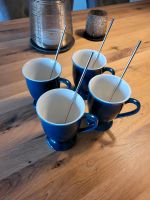 Tasse für Eisschokolade oder Eiskaffee mit Trinklöffel Niedersachsen - Ganderkesee Vorschau