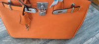 Orangefarbene Handtasche mit Tuch. Neu. Brandenburg - Frankfurt (Oder) Vorschau