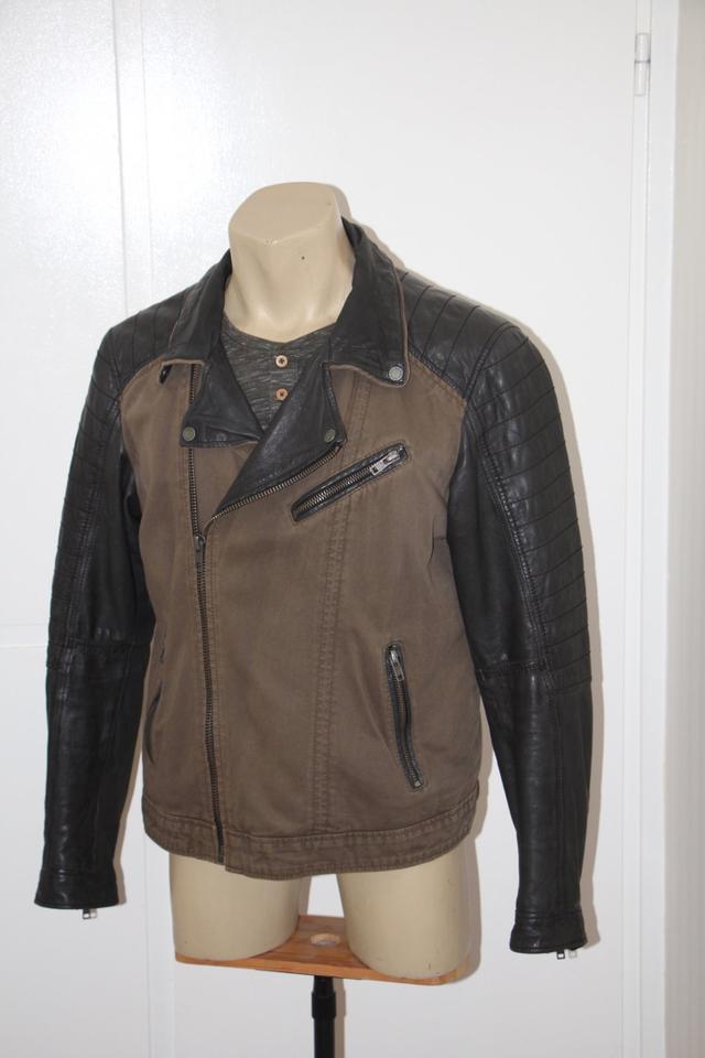 TOP Biker Motorradjacke Lederjacke  OAKWOOD Gr. XL Leder NP 280€ in Jork