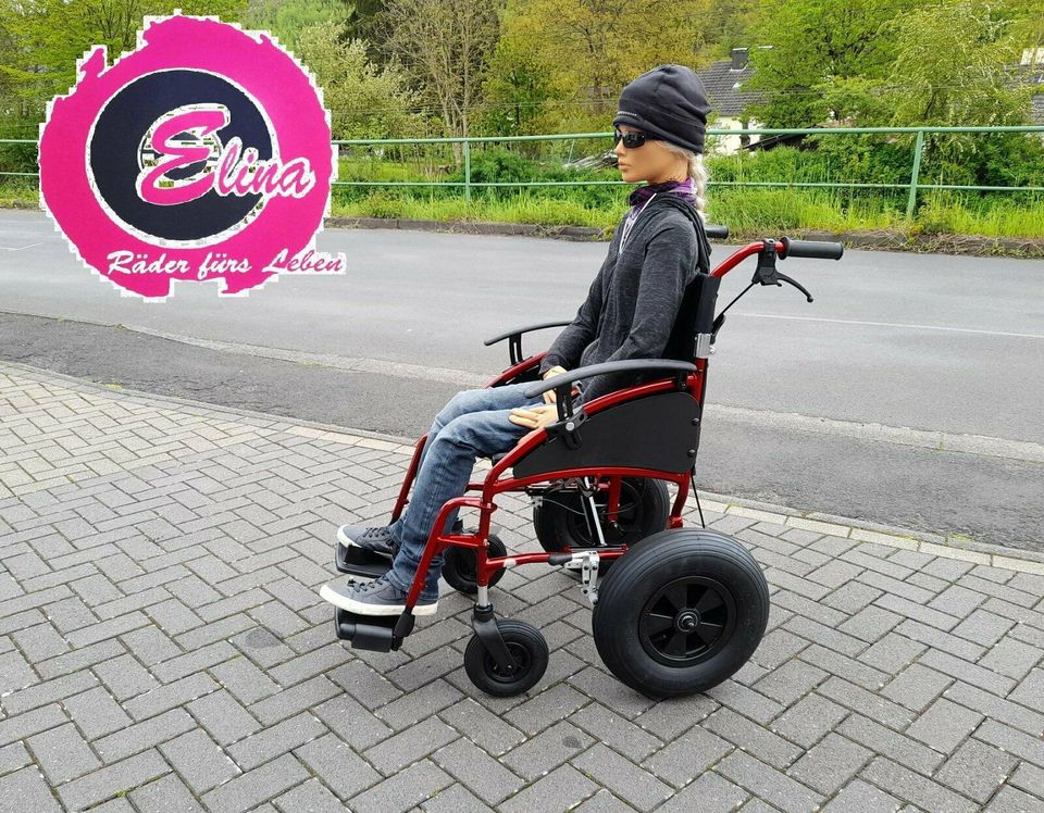 Elina´s Fahrwerk Adventure 4019 Outdoor-Rollstuhl leichtes Geländ in Kirchen (Sieg)