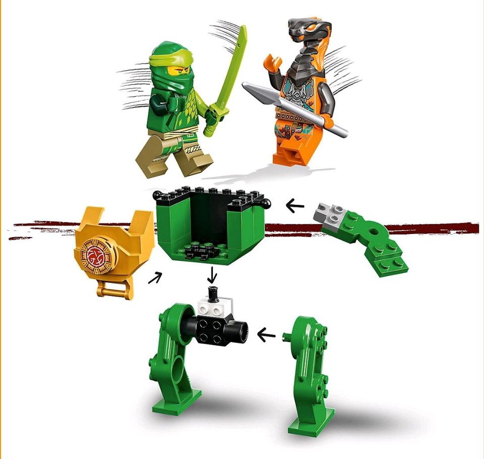 Lego Ninjago 71757 ☆ Lloyds Ninja-Mech ☆ vollständig in Dinslaken