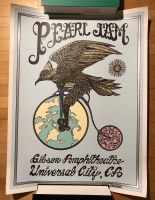 Pearl Jam Tour Poster Universal City, CA, USA, 2009, selten, rar Bayern - Reichertshausen Vorschau