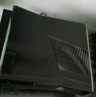 Xbox 360 Slim 250GB Schwarz + 2 W-Less Controllern + 9 Spiele Wurster Nordseeküste - Strich Vorschau