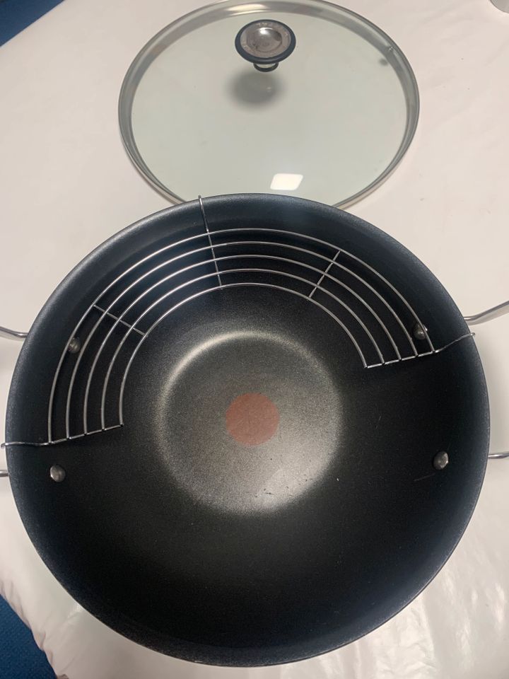 Wok von Tefal Jamie Oliver Wokpfanne 33 cm antihaftbeschichtet in Gaimersheim