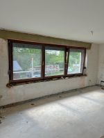 Holzfenster Meranti dunkelbraun 3,6m x 1,4m Doppelverglasung Sachsen - Zwickau Vorschau