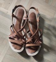 S. Oliver 40 Sandalen Leder Cognac Braun Sandaletten Baden-Württemberg - Igersheim Vorschau