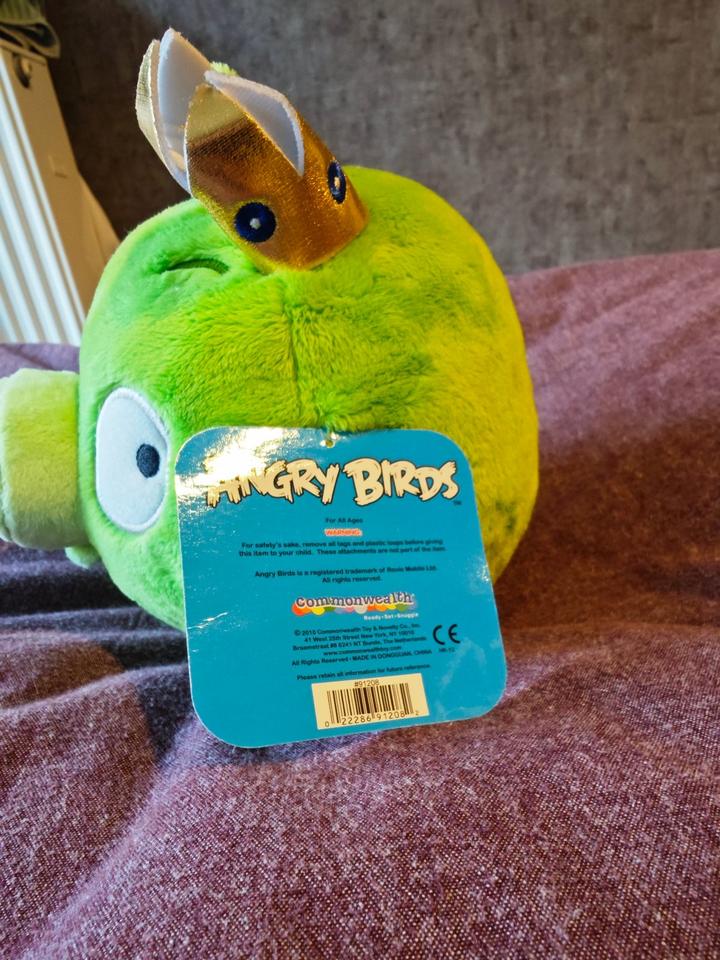 Angry Birds King Pig König Schwein Plüschtier Plush Original in Beckingen