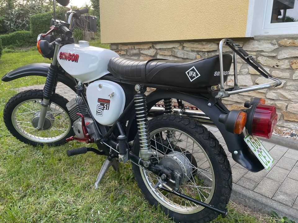 Simson S51 Enduro mit Papieren zu verkaufen in Freital