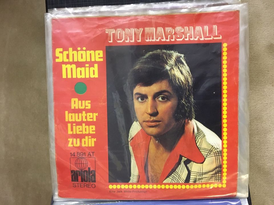 Tony Marshall Single Vinyl Schöne Maid in Melle