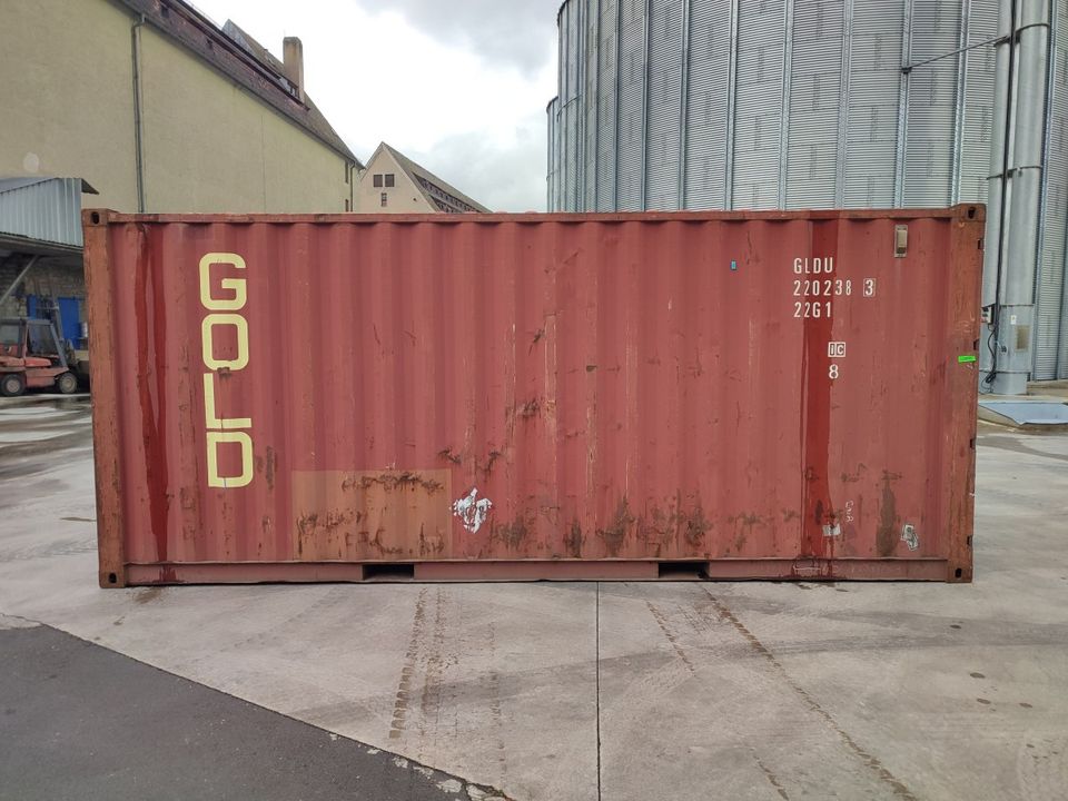 ✅ 20 Fuß Seecontainer, Lagercontainer ✅  1600€ netto in Würzburg