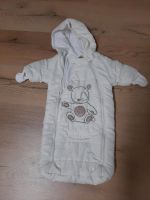 Baby-Winteranzug, weiß mit Bär, Gr. 50/56 Bayern - Neu Ulm Vorschau