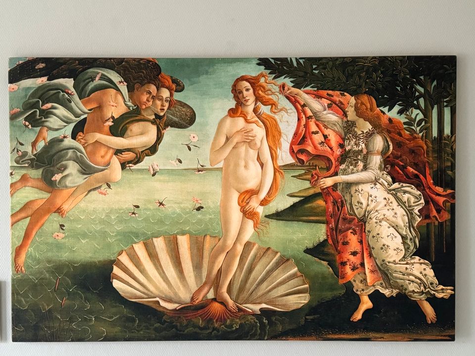 Leinwandbild Botticelli - Geburt der Venus in Groß Kreutz