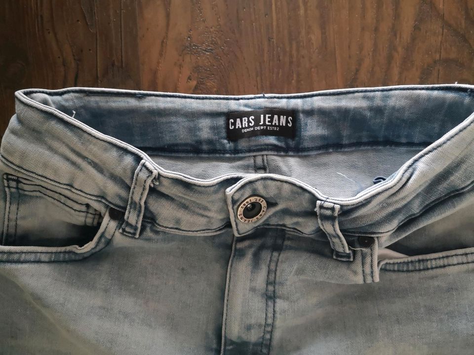 Cars Jeans Hellblau Skinny 152 Neu in Winkelbach