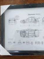 VW Corrado 53i 53j Bild Poster Plan Zeichnung Geschenk g60 16v vr Schleswig-Holstein - Flensburg Vorschau