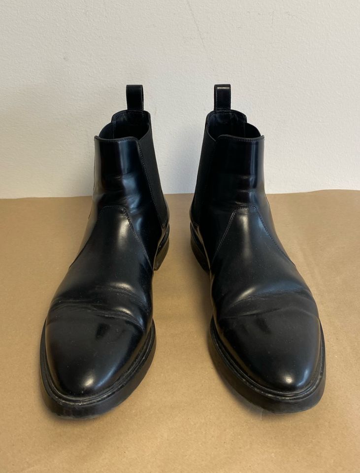 Original Dolce & Gabbana Herren Boots Schwarz Gr. 41,5 in Berlin