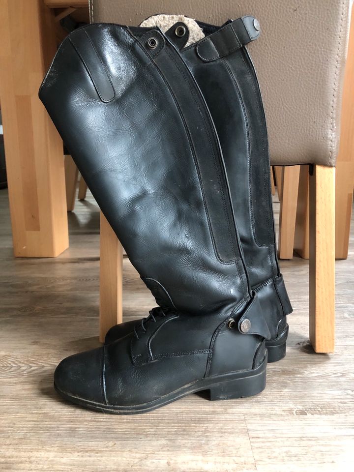 Steeds Lederreitstiefel gefüttert Gr 38 reg in Elsfleth