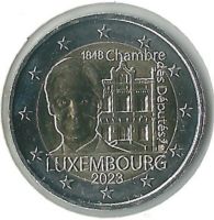 Luxemburg 2 Euro 2023 Abgeordnetenkammer (Bankfrisch) Rheinland-Pfalz - Bitburg Vorschau
