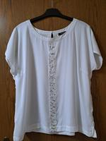 festliche Bluse, weiß, More&More, mit Pailletten, Gr.42 Niedersachsen - Meppen Vorschau