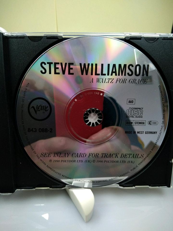 JAZZ CD - Steve Williamson - A Waltz For Grace in Siegen