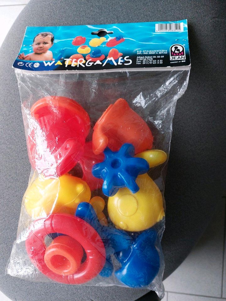 Neu NUK Beißring Badefiguren Entchen Ball Fisher Price in Altenberge